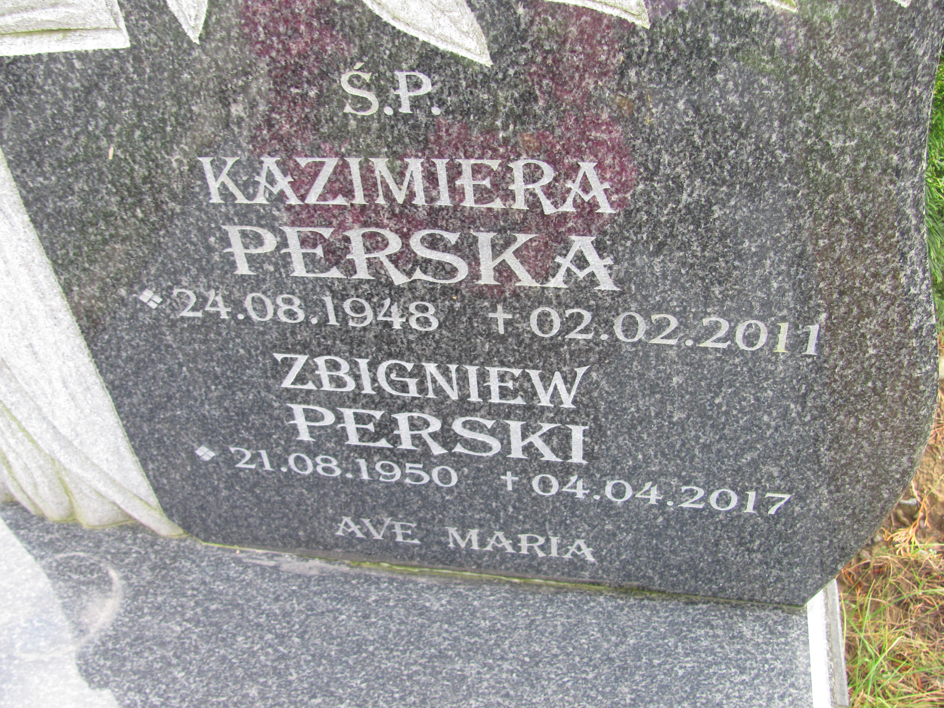 Zbigniew Perski 1950 Dzierżoniów - Grobonet - Wyszukiwarka osób pochowanych