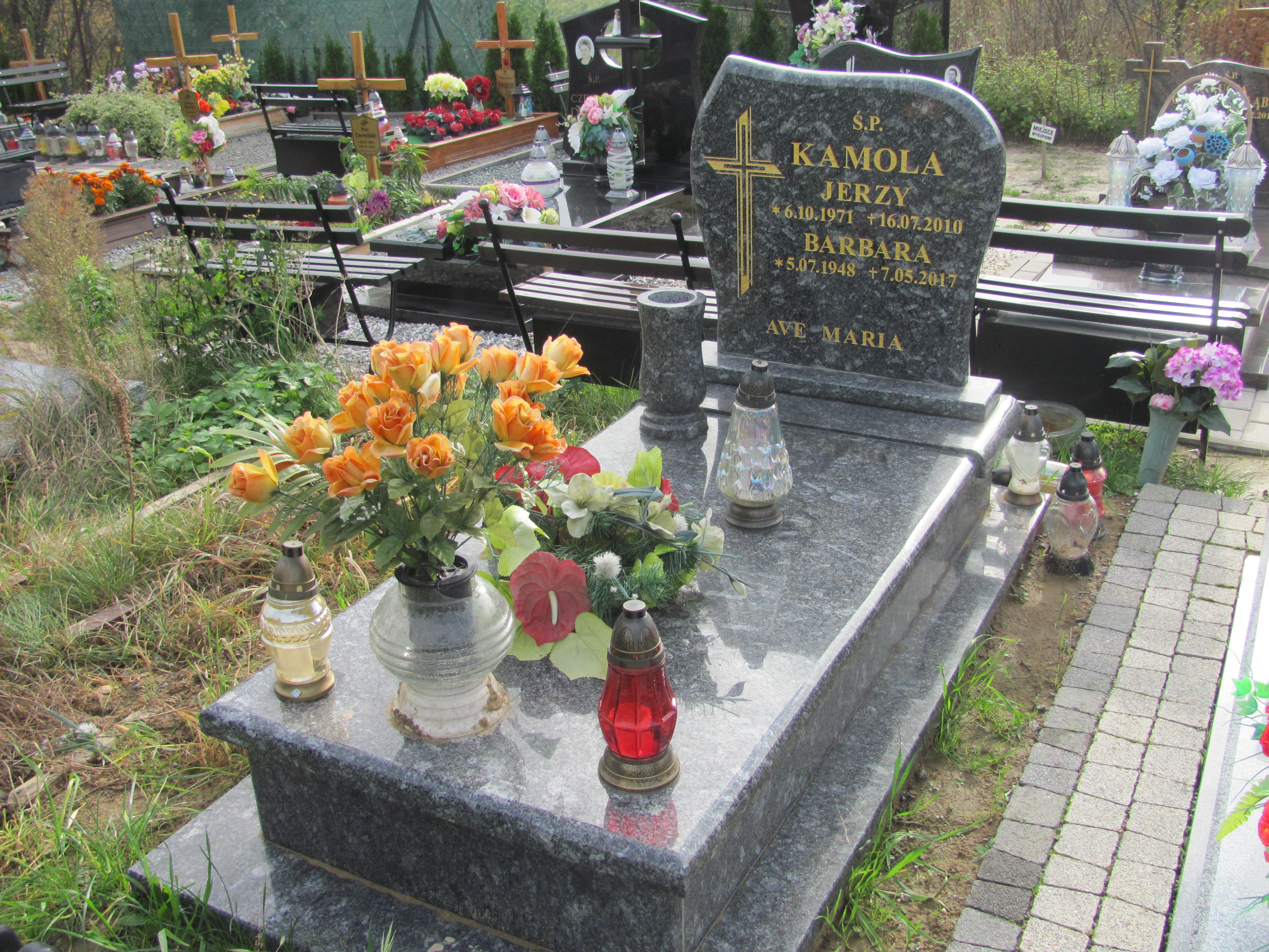 Grób Barbara Kamola