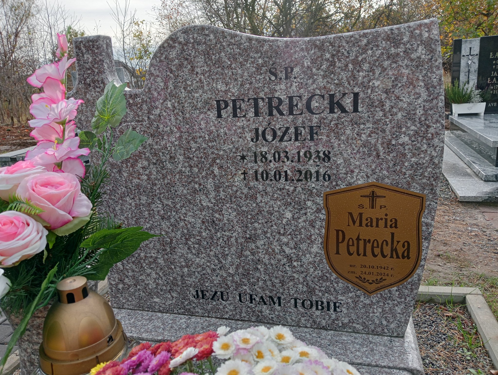 Józef Petrecki 1938 Dzierżoniów - Grobonet - Wyszukiwarka osób pochowanych