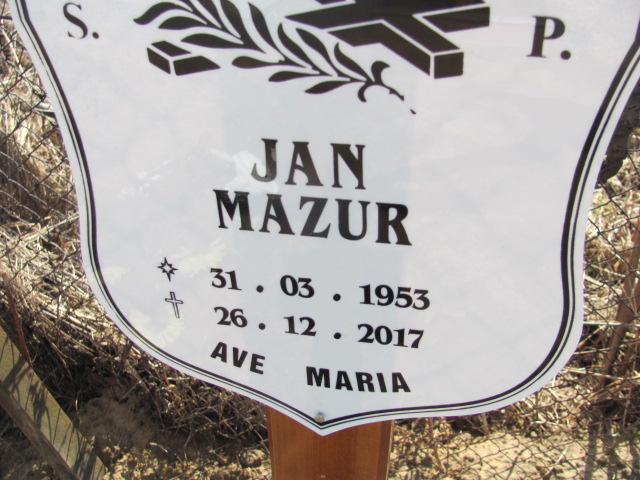 Jan Mazur 1953 Dzierżoniów - Grobonet - Wyszukiwarka osób pochowanych