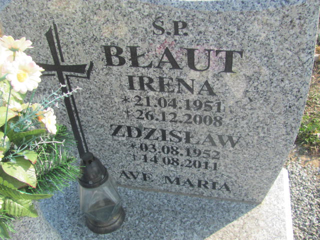 Irena Błaut 1951 Dzierżoniów - Grobonet - Wyszukiwarka osób pochowanych