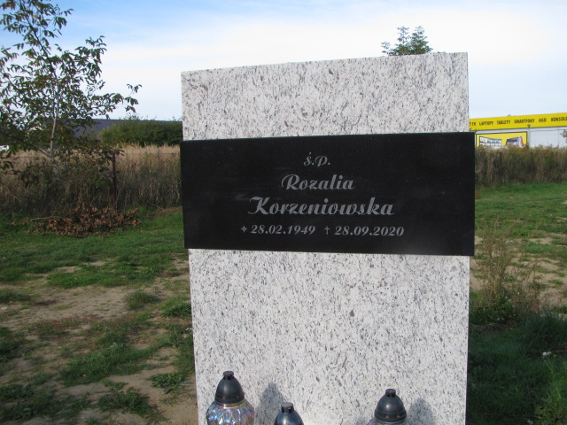 Rozalia Korzeniowska 1949 Dzierżoniów - Grobonet - Wyszukiwarka osób pochowanych