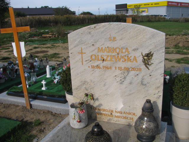 Mariola Olszewska 1964 Dzierżoniów - Grobonet - Wyszukiwarka osób pochowanych
