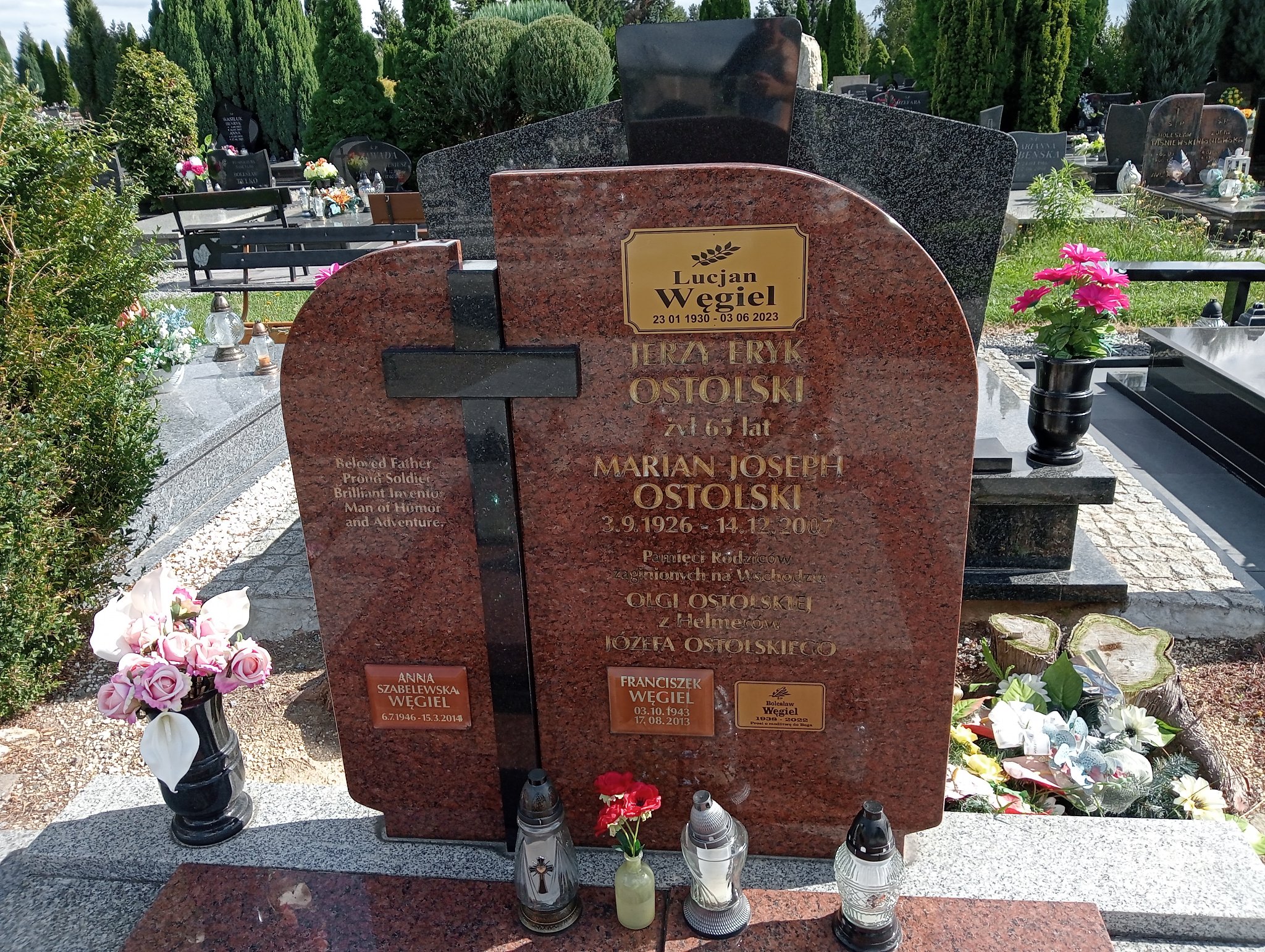 Lucjan Węgiel 1930 Dzierżoniów - Grobonet - Wyszukiwarka osób pochowanych