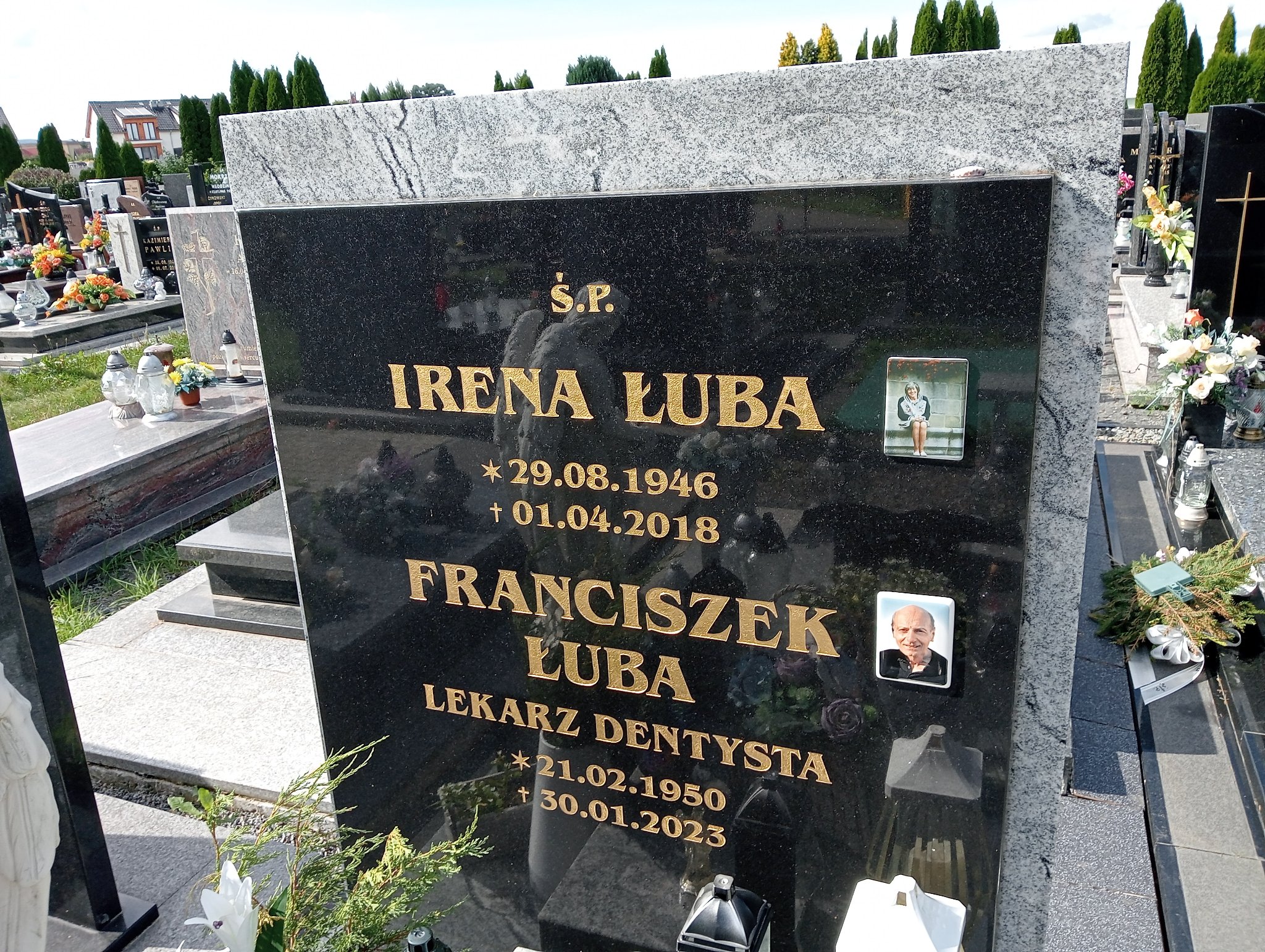 Irena Łuba 1946 Dzierżoniów - Grobonet - Wyszukiwarka osób pochowanych