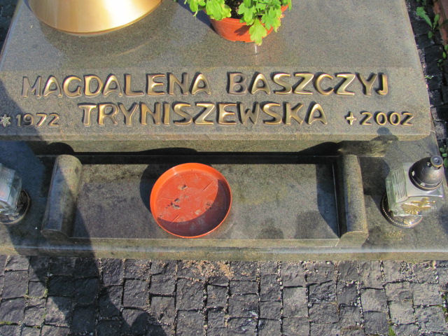 Magdalena Baszczyj Tryniszewska 1972 Dzierżoniów - Grobonet - Wyszukiwarka osób pochowanych