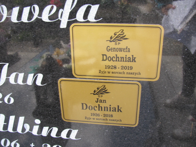 Jan Dochniak 1926 Dzierżoniów - Grobonet - Wyszukiwarka osób pochowanych