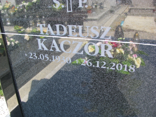 Tadeusz Kaczor 1930 Dzierżoniów - Grobonet - Wyszukiwarka osób pochowanych