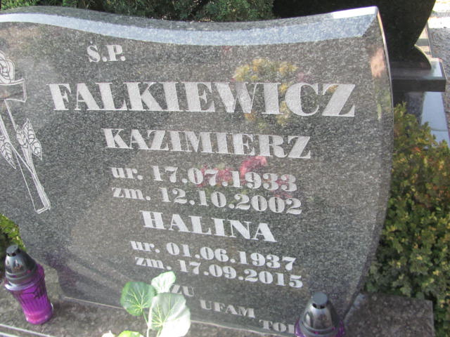 Kazimierz Falkiewicz 1933 Dzierżoniów - Grobonet - Wyszukiwarka osób pochowanych