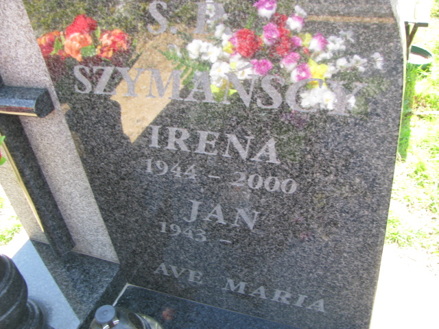 Irena Szymańska 1944 Dzierżoniów - Grobonet - Wyszukiwarka osób pochowanych