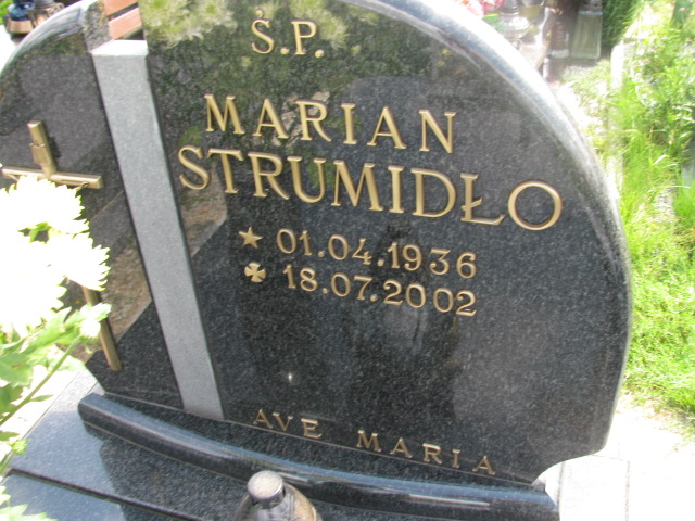Marian Strumidło 1936 Dzierżoniów - Grobonet - Wyszukiwarka osób pochowanych