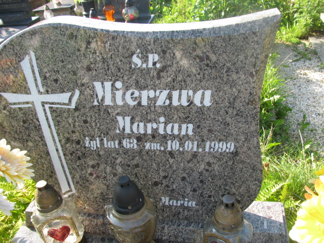 Marian Mierzwa 1936 Dzierżoniów - Grobonet - Wyszukiwarka osób pochowanych