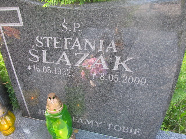Stefania Ślązak 1932 Dzierżoniów - Grobonet - Wyszukiwarka osób pochowanych