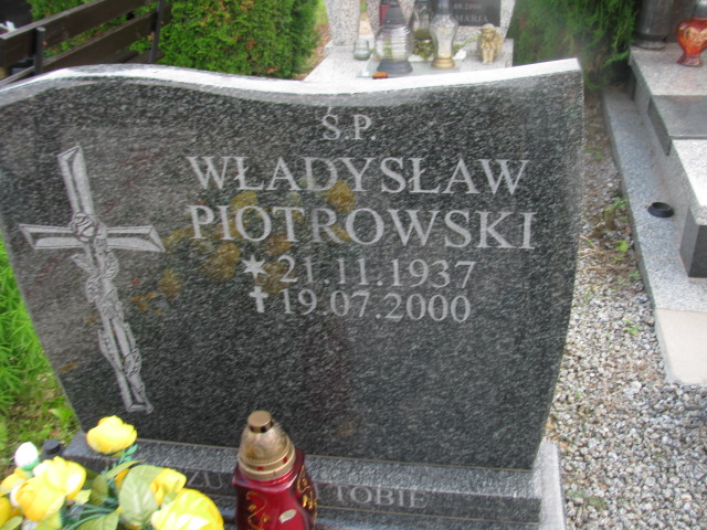 Władysław Piotrowski 1937 Dzierżoniów - Grobonet - Wyszukiwarka osób pochowanych